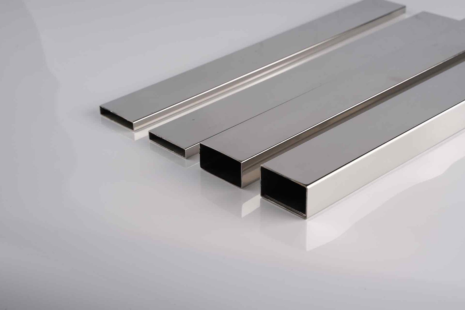 Stainless steel flat square tube