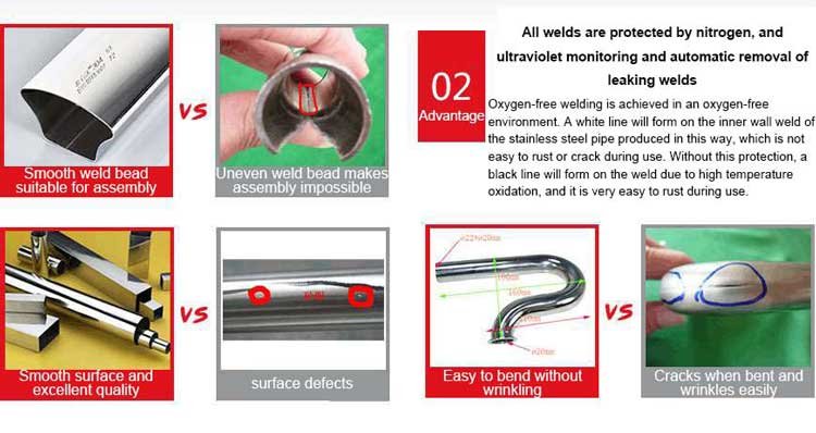 VertexFlowtubes Stainless steel tubes advantage2