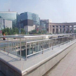 stainless steel column for River guardrail